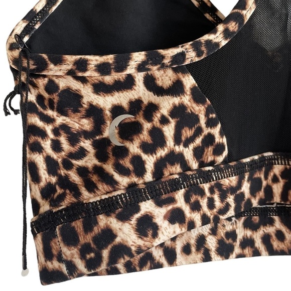 NWT Zyia Leopard 3-Piece Mix & Match Set, One Bra, Two Leggings, Size 4/XS - Picture 8 of 16